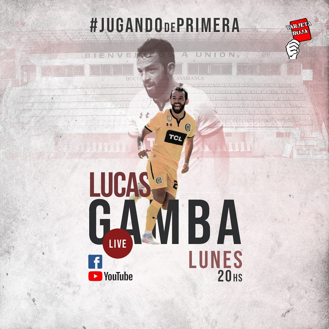 Mañana, con <a href="/PabloOlivarez9/">Pablo Olivarez</a> , en el quinto episodio de #JugandoDePrimera : <a href="/LucasGamba18/">Lucas Gamba</a>
A las 20 en nuestra página de Facebook!
#deportivomaipú #independienterivadaviamza #union #huracanparquepatricios #RosarioCentral #sanrafael #Mendoza