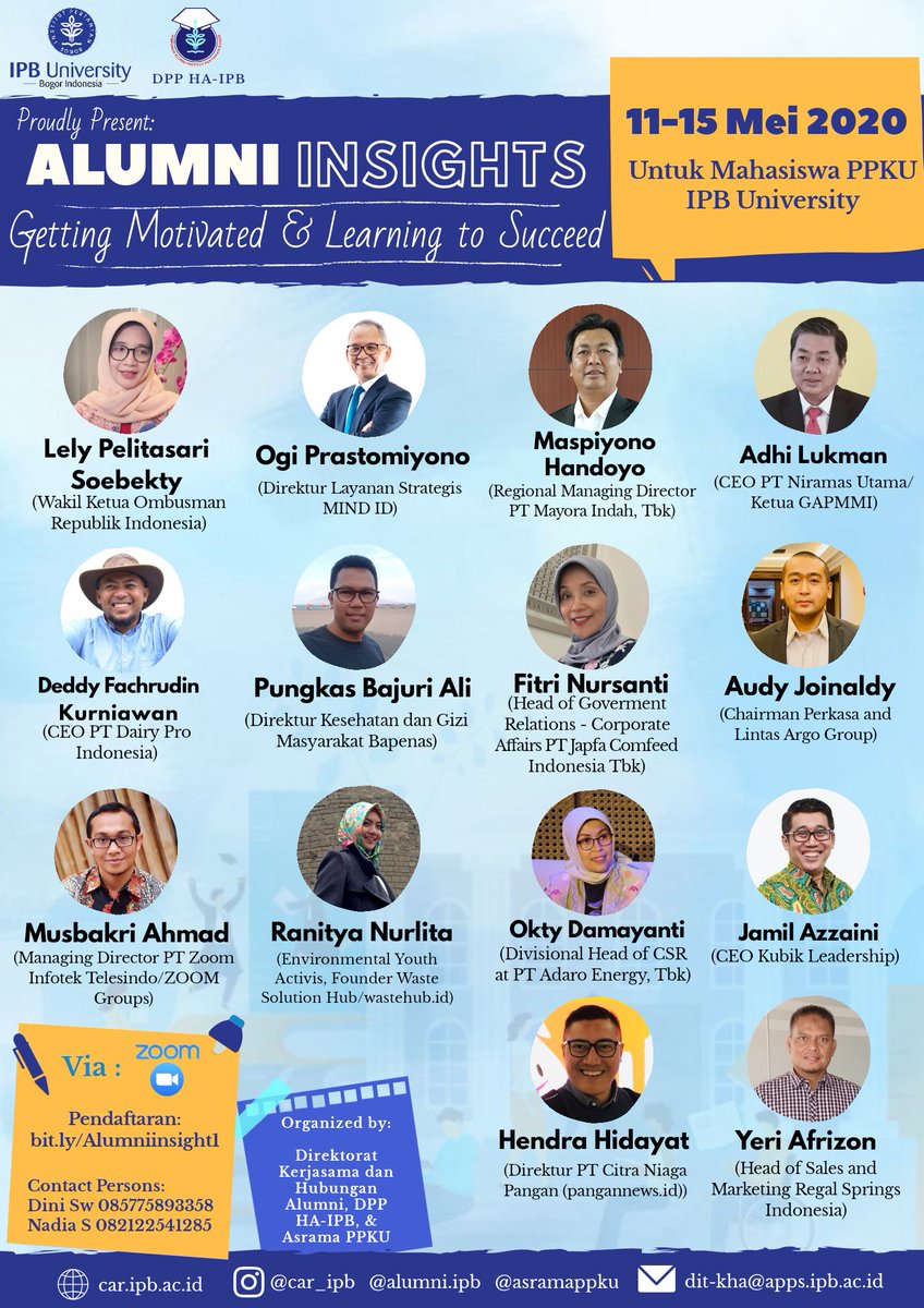 Direktorat Kerjasama dan Hubungan Alumni IPB tweet media