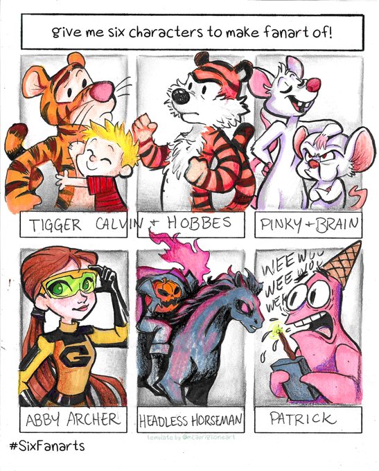 The last of my 6 fanart requests that did for facebook friends.  Done with marker and colored pencil.  Someday I'll invest in a good scanner. 