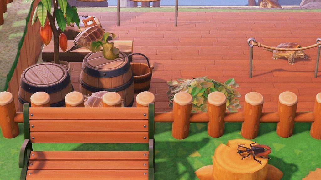 samtournesol's tweet image. here’s the sign i made for my port area :) #ACNH #ACNHDesign