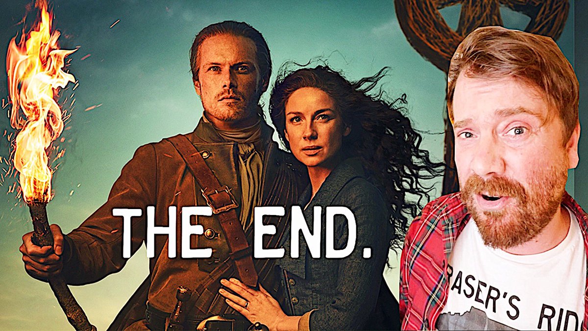 shaunvlog_'s tweet photo. Outlander, take a bow! Here’s my review of the #OutlanderFinale - watch on YouTube now >> https://t.co/30yuMRmd72 🍊🌩💉 The end. #NeverMyLove #outlander512 #Outlander https://t.co/BS8hWyNi3l