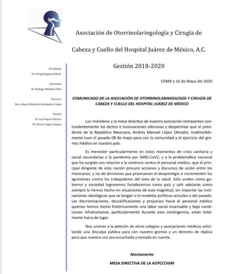 DR_OTORRINO's tweet photo. @DrPacoMoreno1 @MrDoctorOficial @PaolaRojas @EnriqueAlfaroR @campossuarez @Ftv_MatutinoEx @juliopata @juliopatan09 @Foro_TV @AnaPOrdorica @RicardoAnayaC @JoseAMeadeK @daniellemx_ @franciscozea @YuririaSierra @UnoNoticias @EugenioDerbez #medicosconmexico https://t.co/0NtlA6kZlR