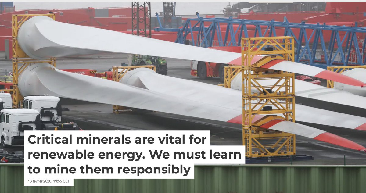 Cenki_Benedicte's tweet photo. 6/6- Interested to know more? My article in @ConversationEDU (Feb 2020) unpacks Australia's #criticalminerals potential and responsibilities. https://t.co/BKfKqQJfgU #ThisIsMyScience
#geoscience #geotweeps #renewables #rareearths #miningstandards #cleanenergy #cleantech https://t.co/fzyq2NaVpg