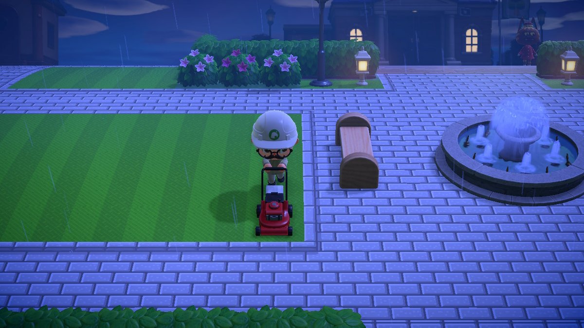 Doug11708's tweet photo. This landscaping is starting to pay off #AnimalCrossing #ACNH #NintendoSwitch https://t.co/J6X3kkMY4g