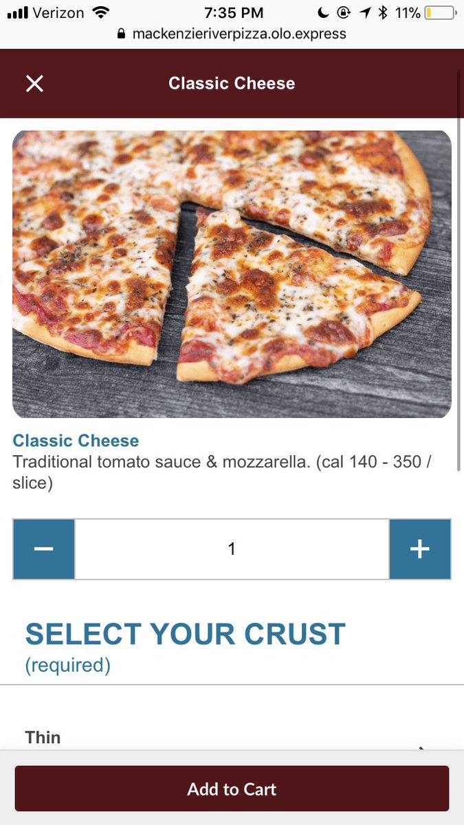 k8bayman's tweet photo. @MackRiverPizza not impressed 😭😭 https://t.co/oQFXoeyNW2
