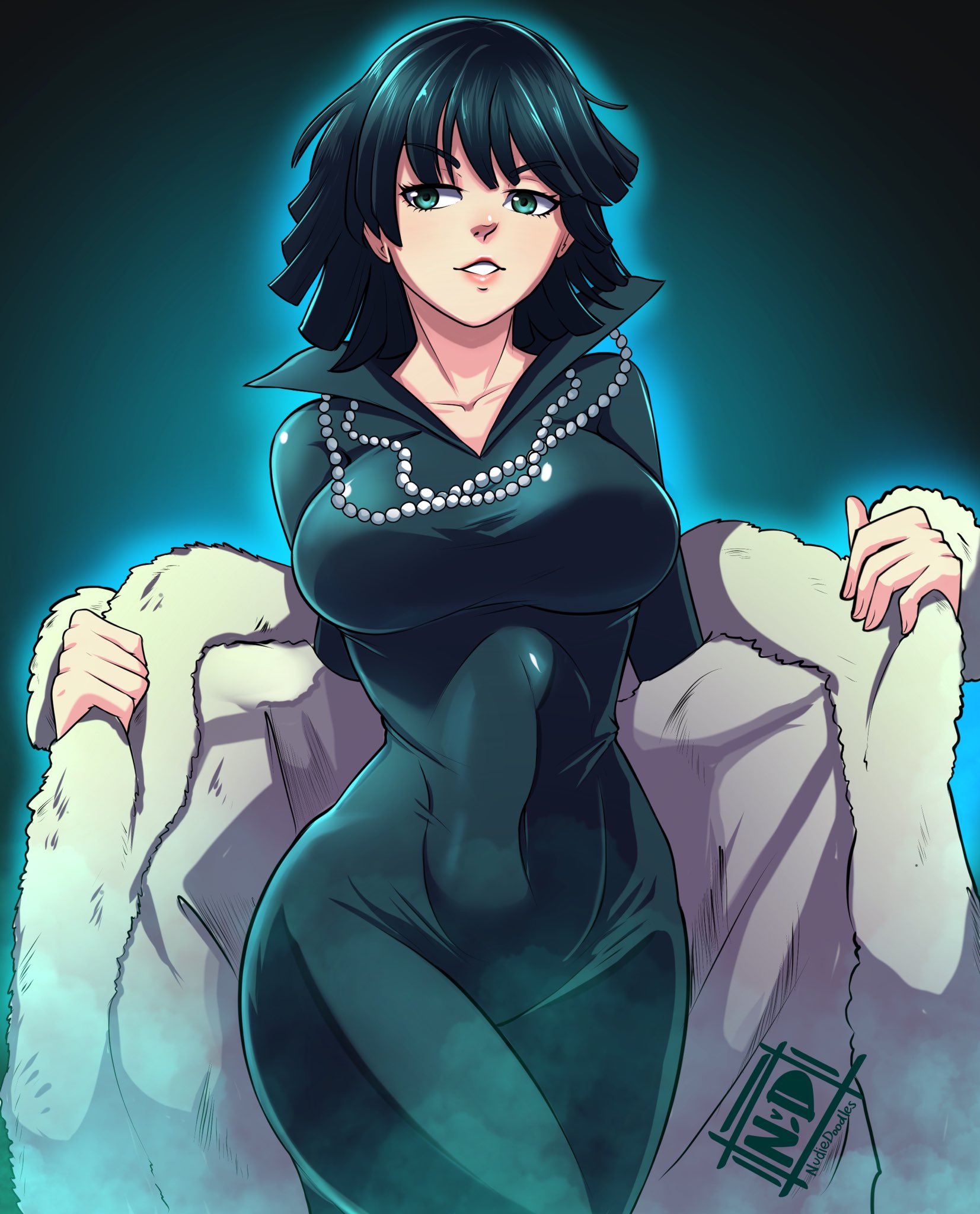 “I drew a better version of Tatsumaki #OnePunchMan” 