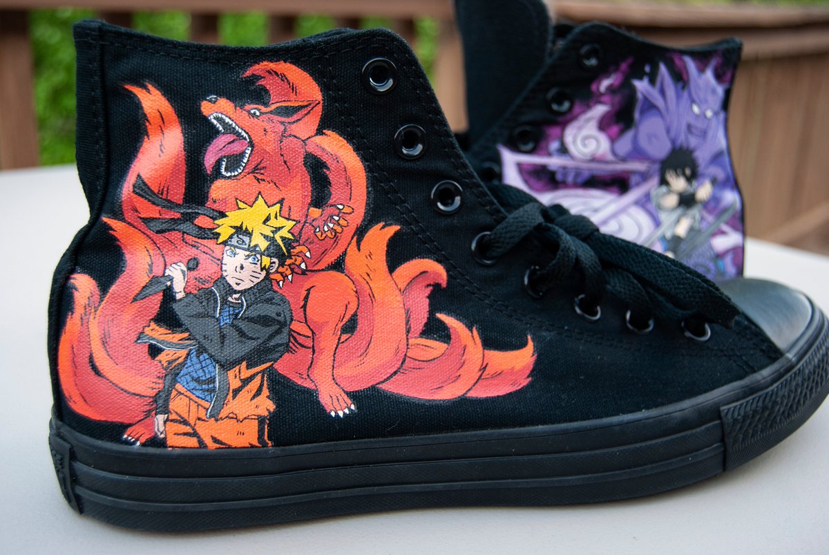 chuck taylors custom painted