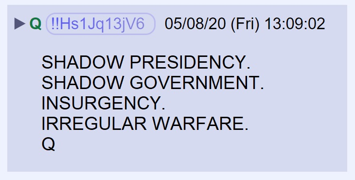 46) Obama has been running a shadow presidency, supported by the deep state. #Obamagate