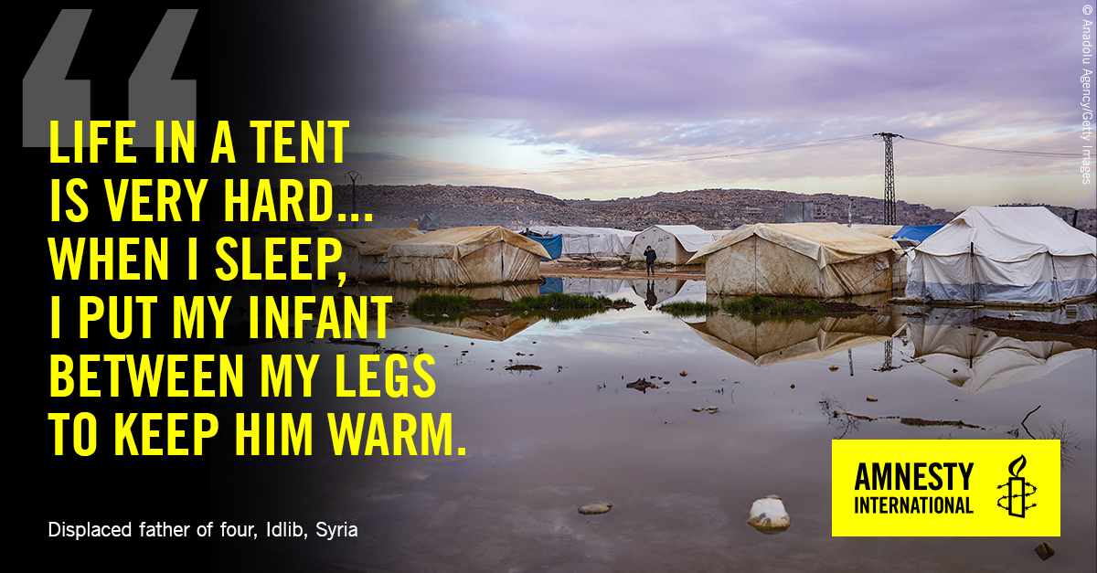 Many of these families have been displaced more than once over past few years. Many told us how they worried abt their children amid harsh weather, attacks following them in displacement. Displacement shelters & their vicinity were hit.  #Idlib  #Syria