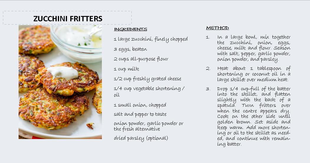 rada_jam's tweet photo. Farmers supply large volumes of Zucchini to hotels. However, with the closure of hotels they are widely available to the general public. Here are a few recipes provided by the  Home Economics and Social Services Unit.
@micafjamaica 
@rada_jam 
@SayYesToFresh https://t.co/IC6em9drUn