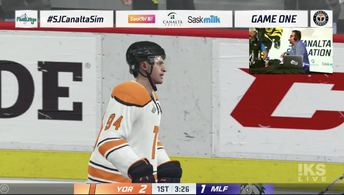theSJHL's tweet photo. Yorkton 2 - 1 Melfort after 1! https://t.co/kWZVtBDVxG