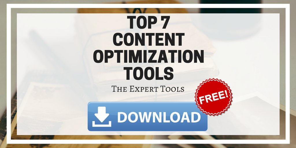 #docmoney See TOP 21 CONTENT OPTIMIZATION TOOLS Updated bit.ly/2DDbEtt