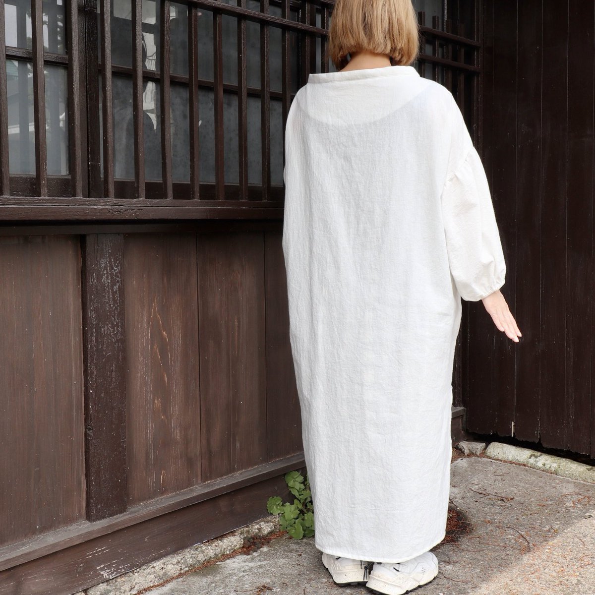 369 Cat ᴍɪᴋᴀ ɪᴄʜɪɴᴏsᴇ くったりハーフリネンワンピース すっぽりかぶって着るワンピース 中にレギンスやデニムを合わせてサラリとロングシャツ風なコーディネートも可愛いですよ ˊᵕˋ Minne T Co Ahelipvxbv