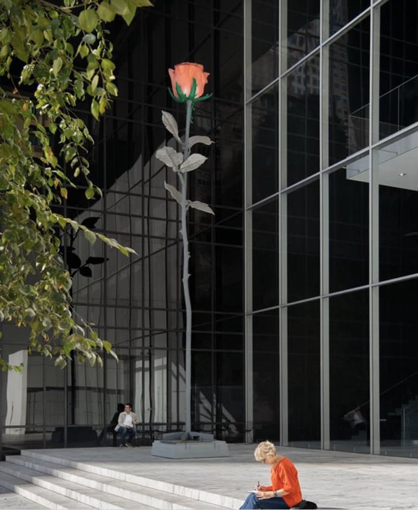 jazsom's tweet photo. #MOMA NYC - a large scale sculpture installation for Mother’s Day! https://t.co/i4JC4B1jr3