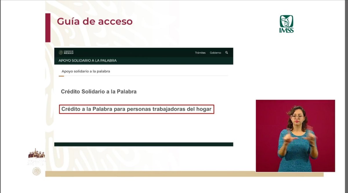 elnidodelseguro's tweet image. Buenas tardes, en la conferencia de hoy @zoerobledo dio a conocer #CreditoalaPalabra para las personas trabajadoras, que se encuentran en el #programapiloto de @Tu_IMSS , que recordemos termina a mediados de 2021

Estará disponible a partir del 13 de mayo en el portal