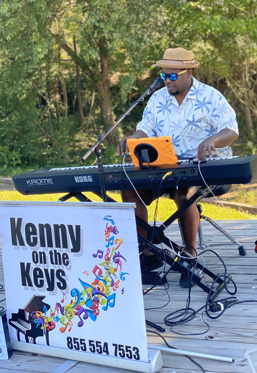 KennyRayLewis's tweet photo. Beautiful day at 219 on The Lake with Kenny Heard on Keys!
#mothersday #putting219onthemap #lakeharding #lakelife #livemusic #djservices #videoprojection #eventmanagement #audioandlighting #columbusga #love #onlylovecanconquerhate #kennylewisproductions https://t.co/RFjFZqIJfj