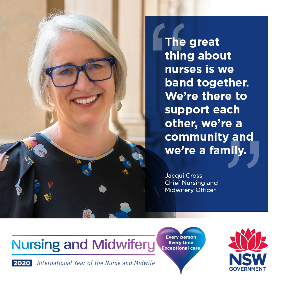 NSWChiefNMO's tweet photo. One more sleep until it’s International Nurses Day! It's even more special this year in 2020, International Year of the Nurse and Midwife. Can't wait to celebrate our people, our profession and our contribution to patients and the system #EveryPerson #ExceptionalCare #IND2020 💙 https://t.co/Kroz7IezB8