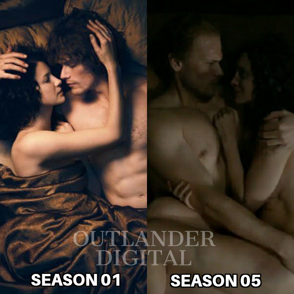 outlanderdigita's tweet photo. Lindo demais! E a gente não consegue parar de comparar! 🥰❤😪😭 #Outlander #outlanderseasonfinale #outlander512 #clairefraser #JamieFraser #jaimeandclairefraser https://t.co/XyUF7L27hn