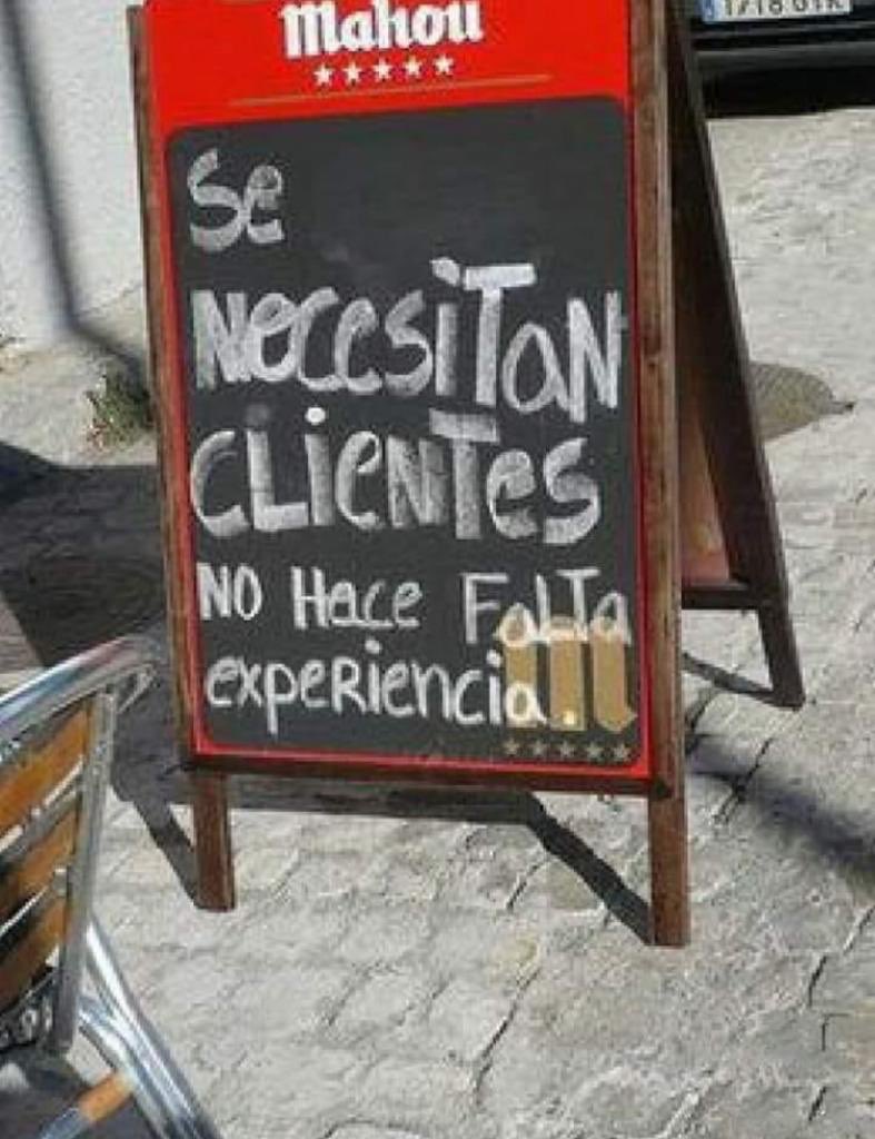 es_lojusto's tweet photo. Se necesitan clientes...no hace falta experiencia!.
We need clients...no experience needed!.
Great Idea! Bravo!
#mahou @mahou_es #mahou_es #COVID19 #COVID #creativity #ideas #inspiration #beer #cerveza https://t.co/YU08cgZazP
