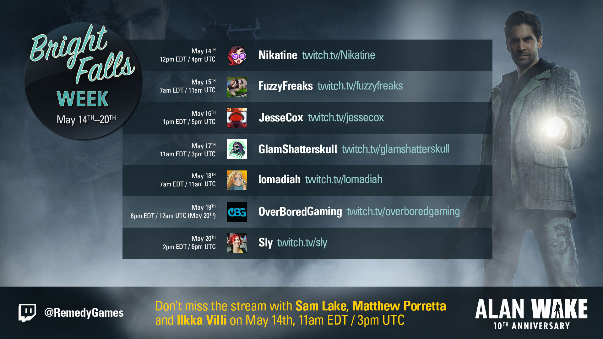 [情報] Alan Wake 5/21 加入 XGP及XGP PC