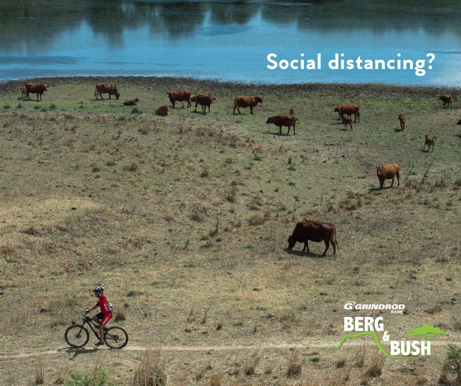 So are we!  We hope you're enjoying your morning rides and can't wait to have you on our trails in October.
bergandbush.co.za