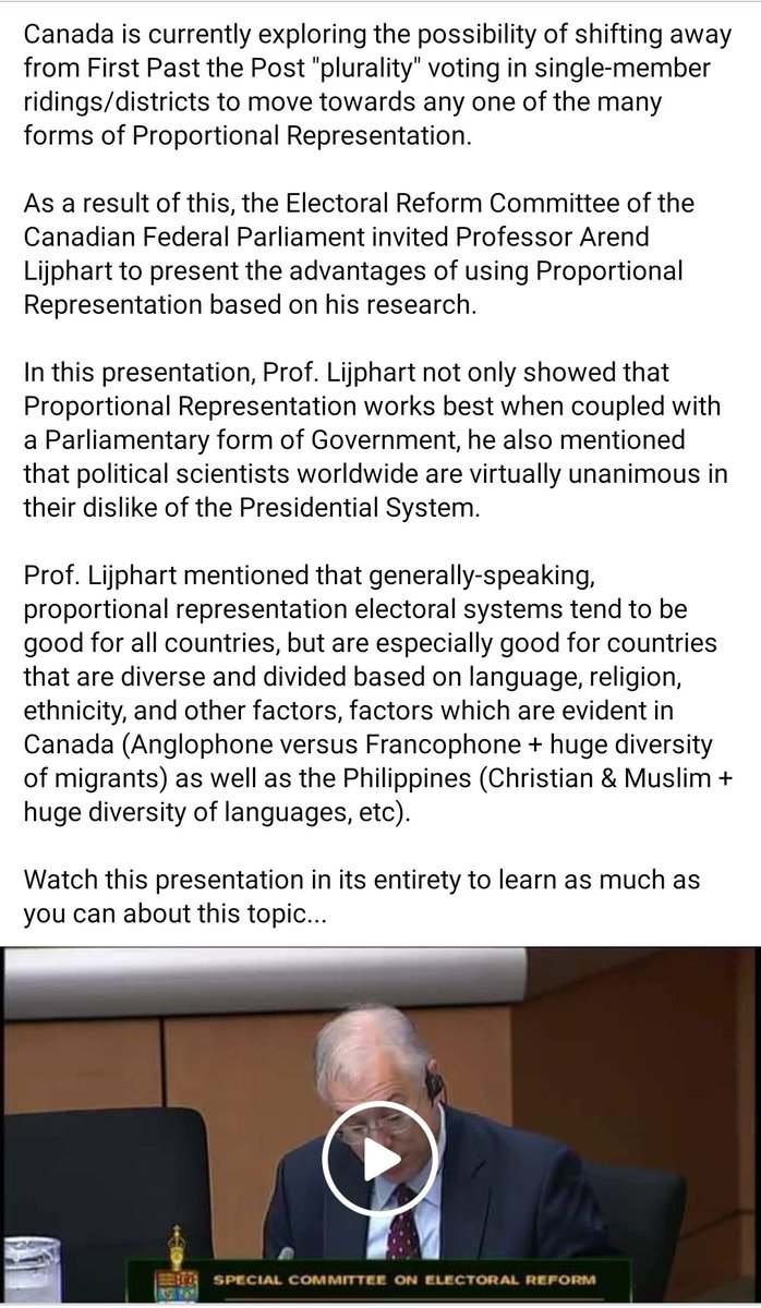 3paAdvocate's tweet image. Electoral/political reform - ang sagot Vote Wisely fallacy at 'bobotante' tuwing eleksyon!
@senatePH @sotto_tito @SenImeeMarcos
@HouseofRepsPH @alanpcayetano @piacayetano @kikopangilinan

#SystemMatters
#Parliamentary
#EconomicLiberalization
#Federalism

m.facebook.com/story.php?stor…