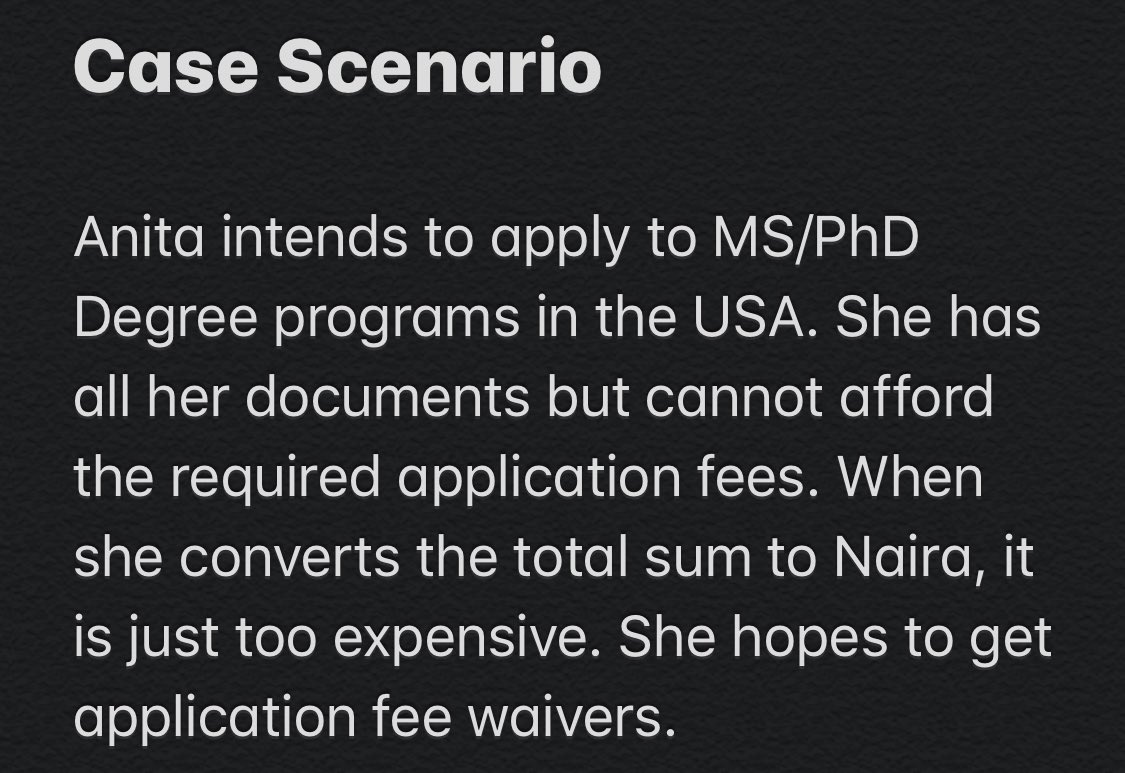 How to request for graduate school application fee waivers