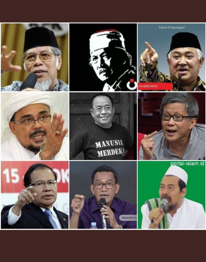 Innayaputri72's tweet photo. Apakah kalian bersama Tokoh2 Oposisi di bawah ini.?? https://t.co/YsQaLXOxXp