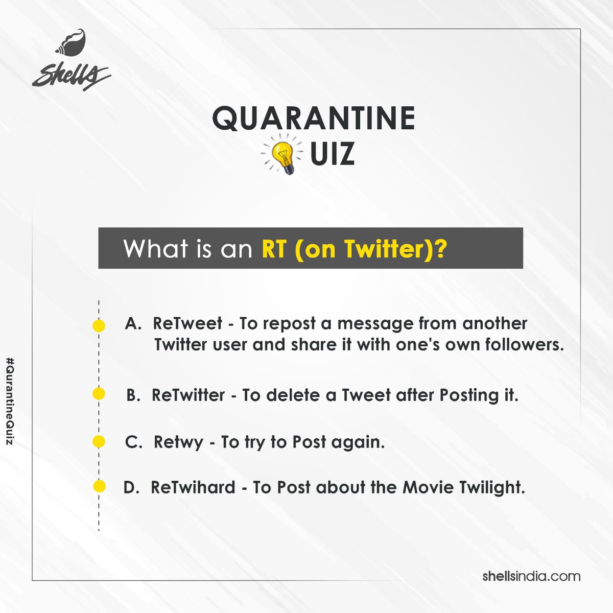 ShellsAdInc's tweet photo. #QuarantineQuiz - Any #Twitter fans in the house not a tough one for you and if you're guessing, we have options for you!
.
.
.
#Quiz #DigitalMarketing #SocialMedia #Marketing #ShellsAdvertising #SEO #Business #Advertising https://t.co/BqQTlCKAAd