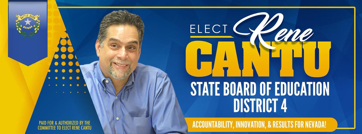 CantuNevada's tweet photo. As you receive your ballot in Nevada CD 4, I would be honored to receive your vote. I will bring integrity, innovation and results to the Nevada State Board of Education. Thank You! #vote #june9primary #govote #elections #ballot #nvw2020 #nevada2020 https://t.co/n8AC1jOoWD