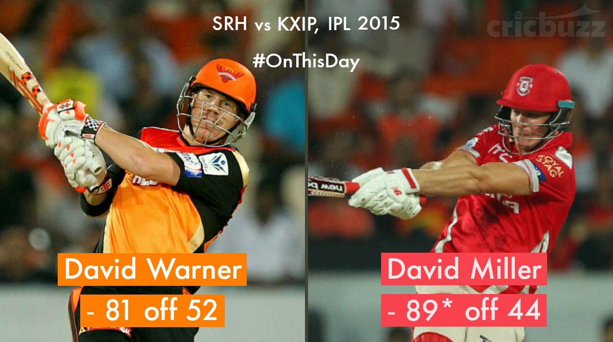 Do you remember this match? Who won it? 🤔 #IPL2015 #SRHvKXIP