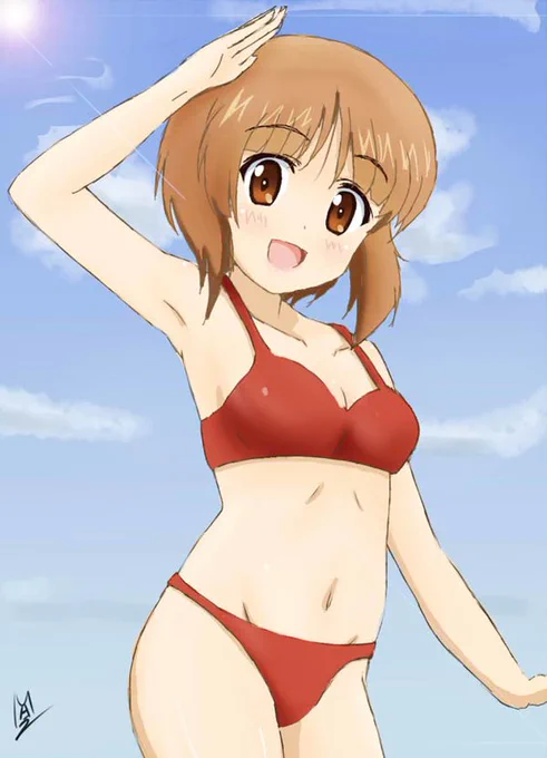 #あったかくなってきたから水着絵貼ろうぜ

まだあるw

しれっとリーナ 