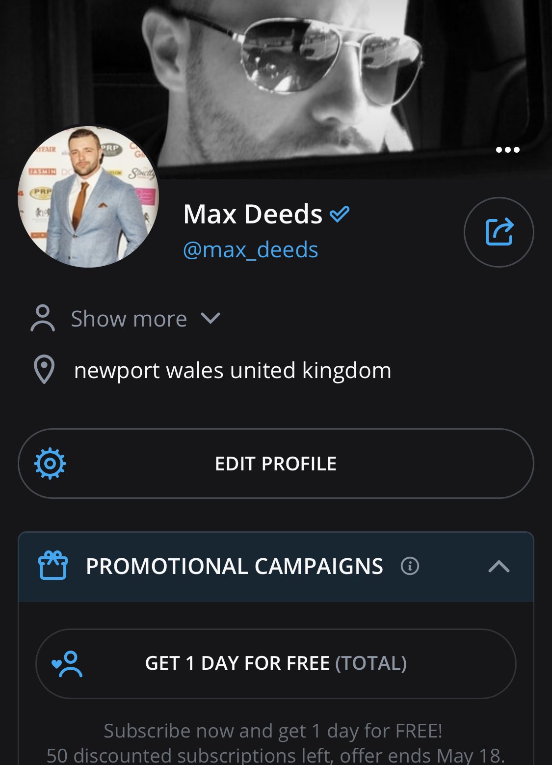 TW Pornstars - Max Deeds. Twitter. I’m giving away 50 free