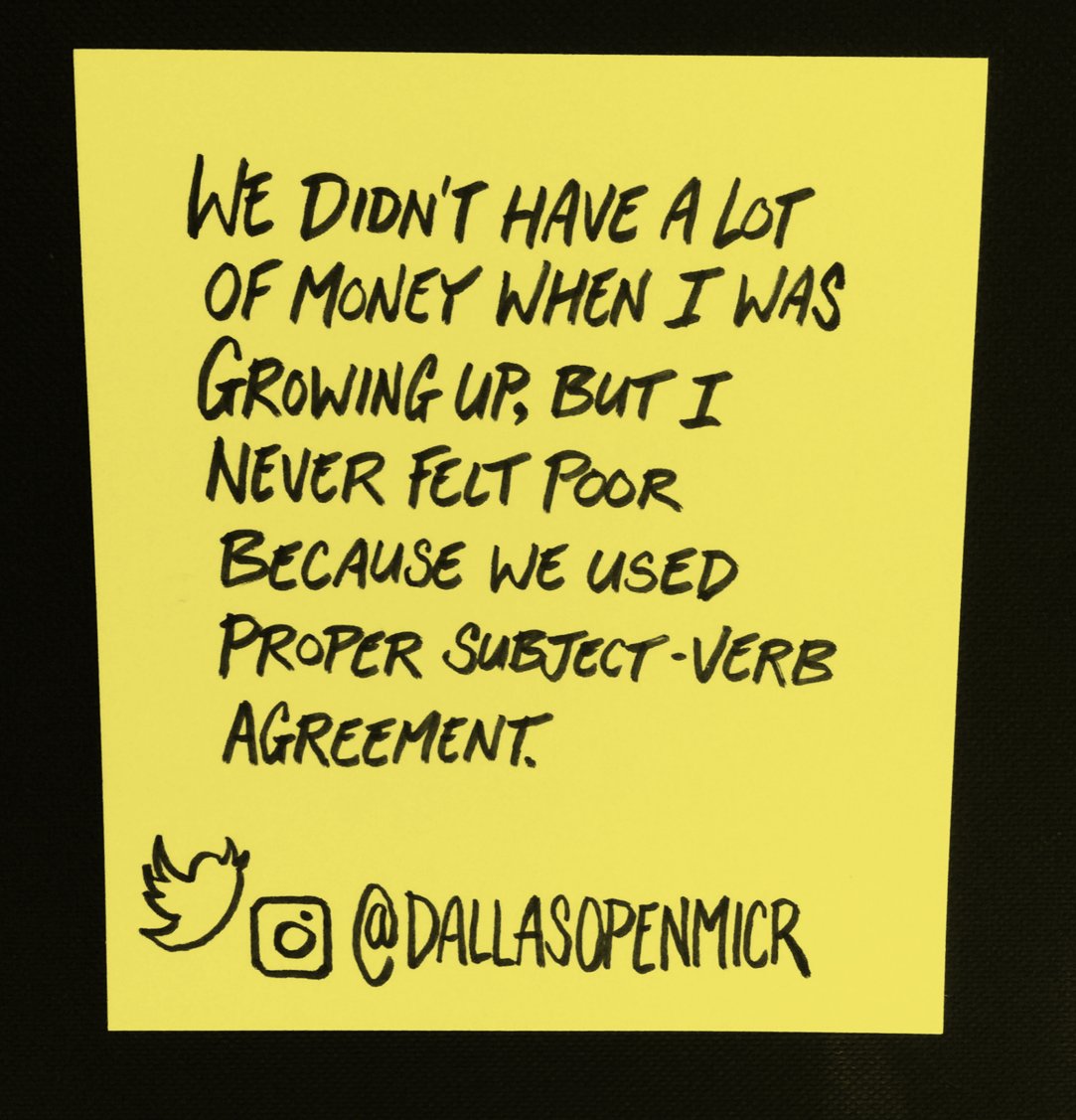 DallasOpenMicr's tweet image. Quarantine Joke 6 #StopGrammarTime #OpenMicr #OpenMicComedy #StandUpOpenMic #QuarantineComedy #JokeOfTheDay #Grammar #GrammarPolice