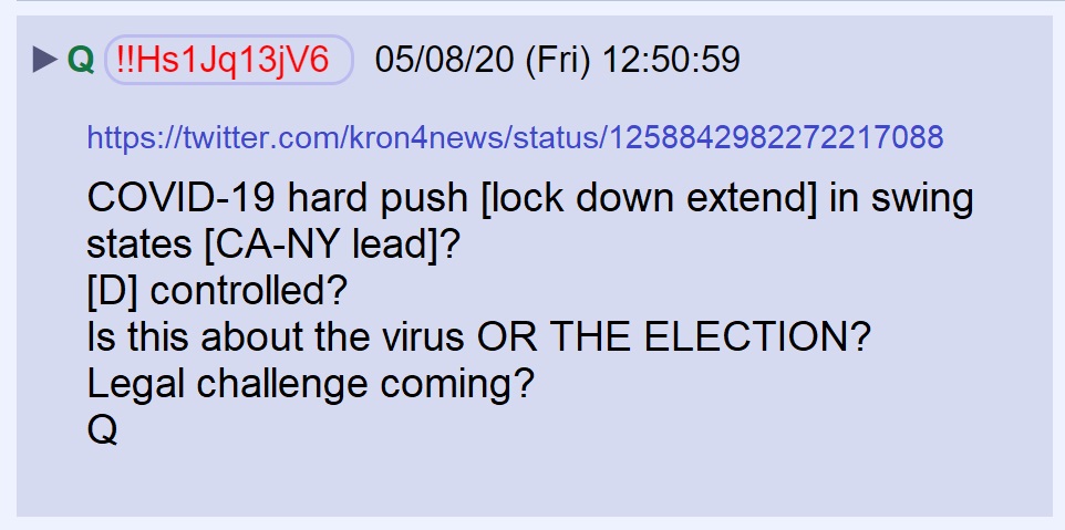 68) Legal challenge coming? https://twitter.com/kron4news/status/1258842982272217088