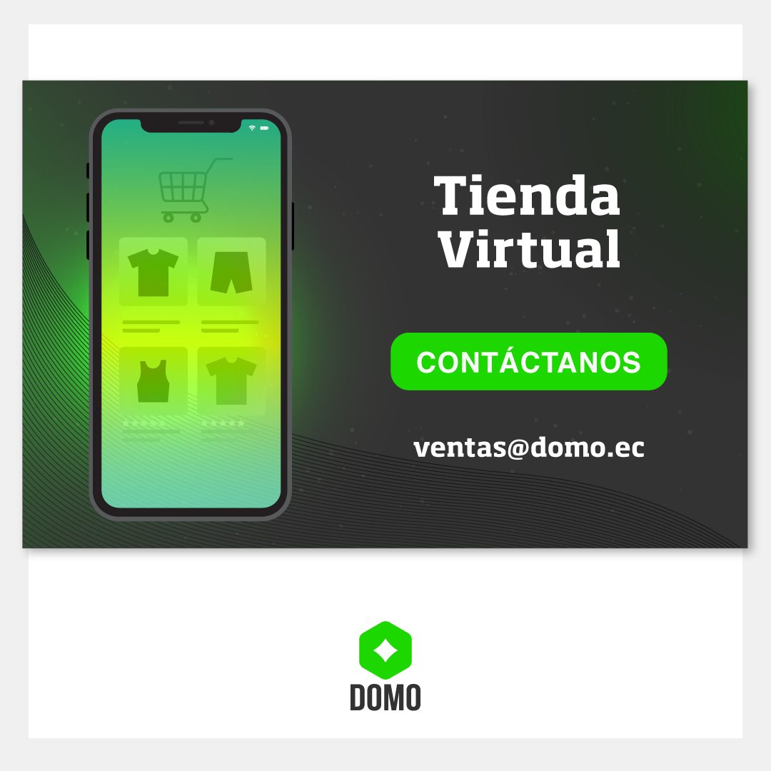 domoec's tweet photo. @mariocoka ¡Hola Mario! Tenemos la experiencia 💪 y la tecnología 🧑‍💻para crear tu tienda virtual lista para recibir pagos por tarjeta de crédito 💳 con el poder que el e-commerce🛒ofrece. 

Revisa tu correo 📨 y conversemos de negocios digitales 🤝 https://t.co/jUi18x0qer