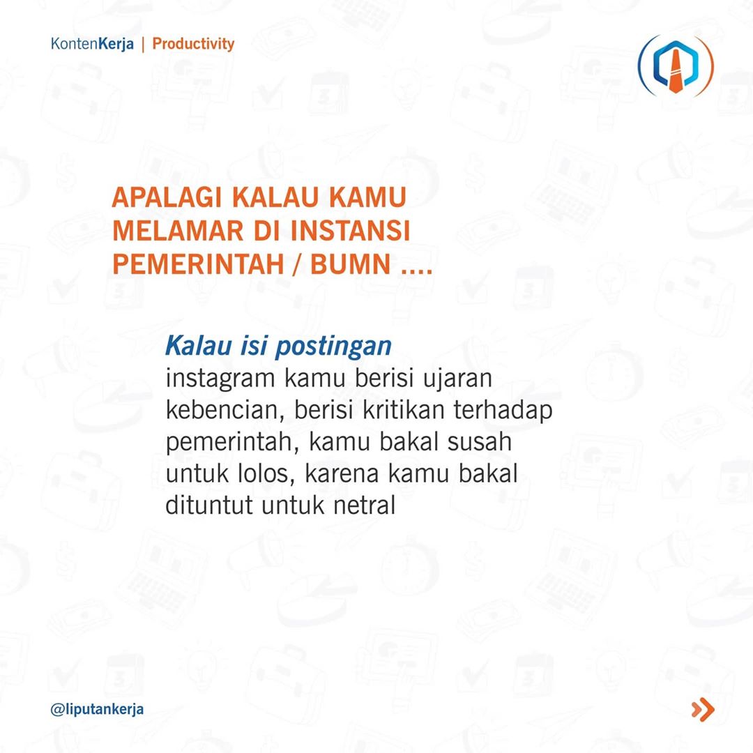 Tau gak kalau HRD jaman now sering kepo akun sosmed kalian. Saran kami jangan cantumkan akun sosmed kalau isinya tidak mendukung pekerjaan mu
#ferdianpaleka #dentuman