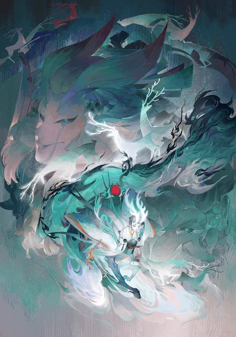 各位老师好,平时会有稿图,各种同人图,什么主题题材的练习都会做,随心所欲,有感而发!
@ACACsince5859 @Helium_Raven 