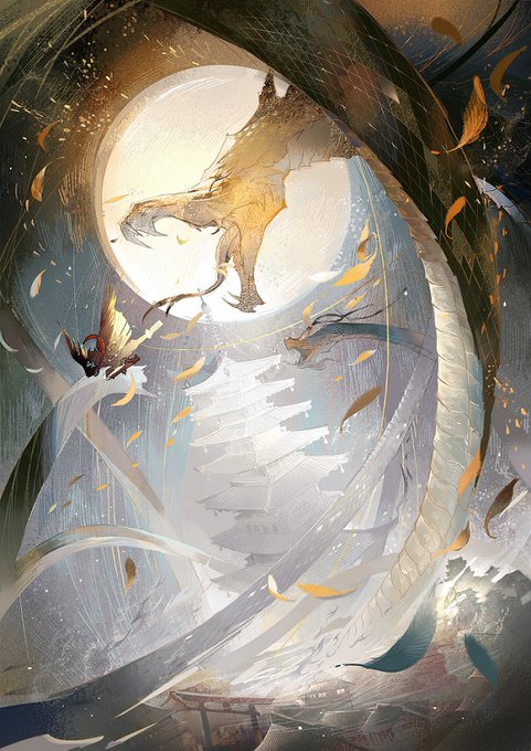 「eastern dragon scales」 illustration images(Oldest)