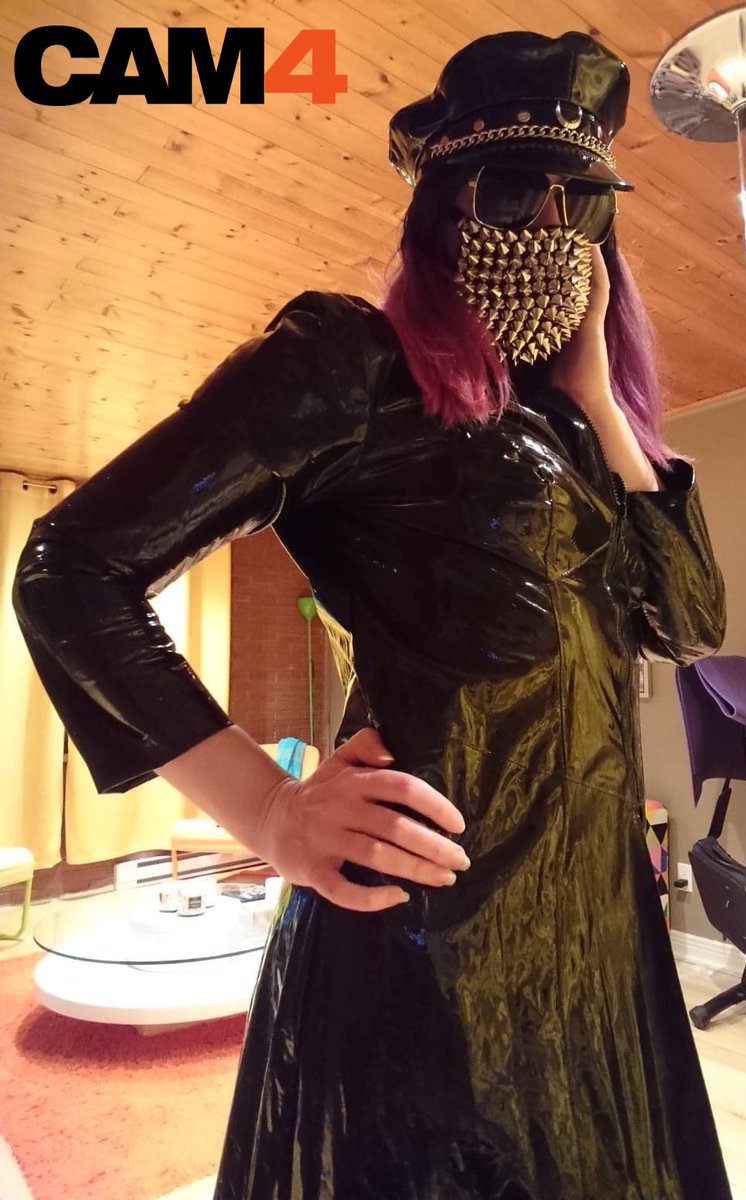 MissGennyRock's tweet photo. This is my #COVID19 war outfit. Who's gonna fight that bitch with me?
@Cam4
#Cam4Challenge #cam4 #camgirl #cammodel #sexygirl #mask #steampunk #studs #spike #facemask #metal #goth #PVC #chains #fetish #haircolor #mistress #dom #findom #findomgoddess https://t.co/Zd7GWUT4Ef