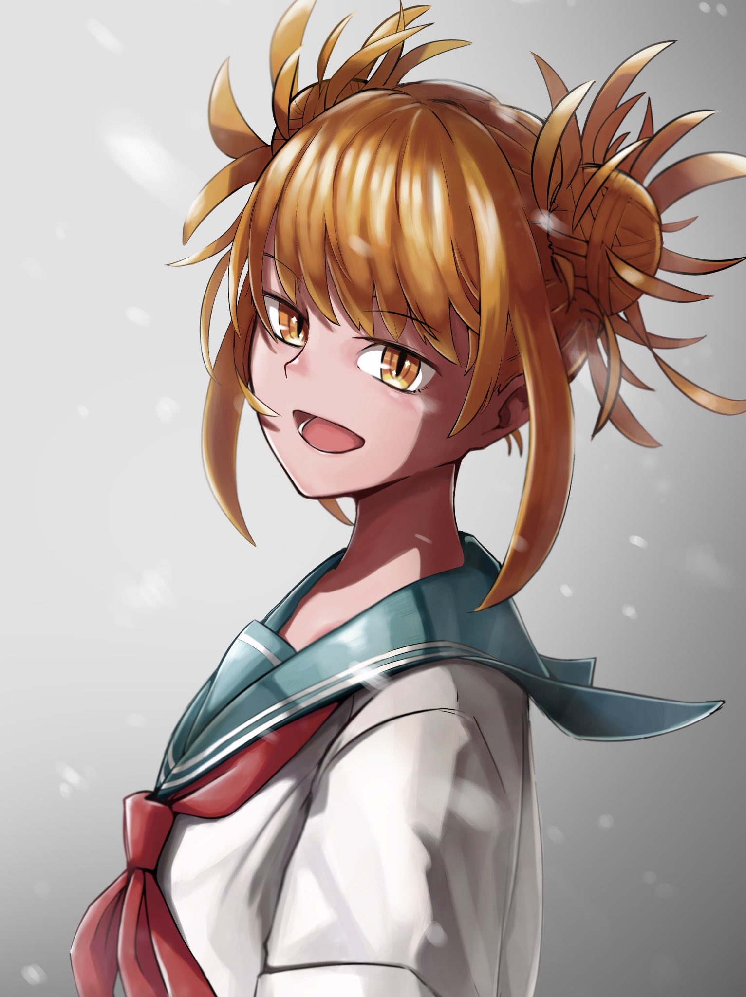 ひのき イラスト垢 雪とトガちゃん 見返り構図は可愛いって聞いて描いたら本当に可愛くなって嬉しい トガヒミコ とがちゃん ヒロアカ T Co Wo7ltzdbds Twitter