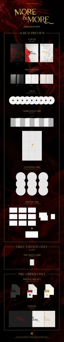 Microph13's tweet photo. [HELP RT] [PH GO]
'TWICE 9TH MINI ALBUM MORE AND MORE'

💸Php 720 (all in) + LSF (free lucena area)
DOP: MAY 29
ETA: NORMAL ETA 

#MICROPHGO
#MOREandMORE 
#preorder_MOREandMORE https://t.co/YXZsuTEShe
