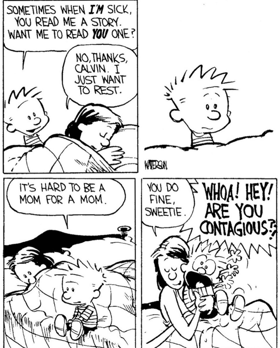 Calvinn_Hobbes's tweet photo. It’s hard to be a Mom for a Mom. #HappyMothersDay https://t.co/kSbV6ono6R