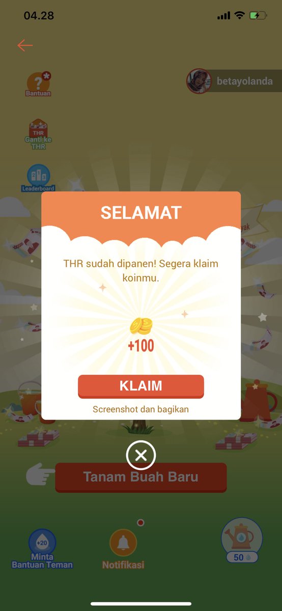 BetaYolanda's tweet photo. #ShopeeTanamTHR10M #ShopeeTanam #ShopeeID #ShopeeDariRumah #Shopee #SirBal Senin 11 Mei 2020, 04:28 https://t.co/NSZiXre9Rn