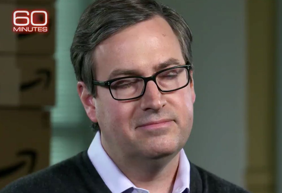 6/ Note his rapid blinking as Stahl asks her question and Clark answers. Rapid blinking (above baseline behavior) is a highly reliable, nonspecific sign of anxiety.