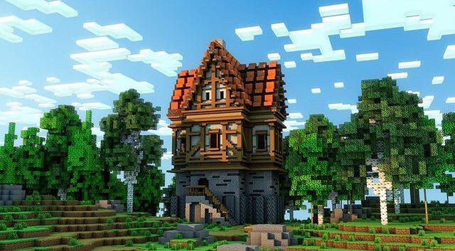 CloseeDBr on X: Minecraft Casa de Porto (Medieval)  Porto House (Medieval)   Espero que curtão essa construção ♥♥♥ I hope you  enjoy this construction ♥♥♥  / X