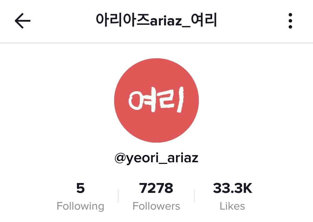 more ariaz  everyone besides hyogyeong has more followers