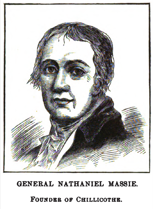 Modern Chillicothe was founded in 1796 by Nathaniel Massie, a Virginian surveyor. I’ve been learning that most of the early settlers in southern Ohio came from Virginia as opposed to here in northern Ohio where they came mostly from Connecticut or other parts of New England or NY