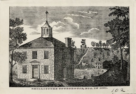 Chillicothe served as the first capital of Ohio from 1803-1810, and then again from 1812-1816, when it was moved to Columbus. The Ross County Courthouse served as the capitol building, which was demolished in the 1850s, but a replica was built down the street in the 1940s