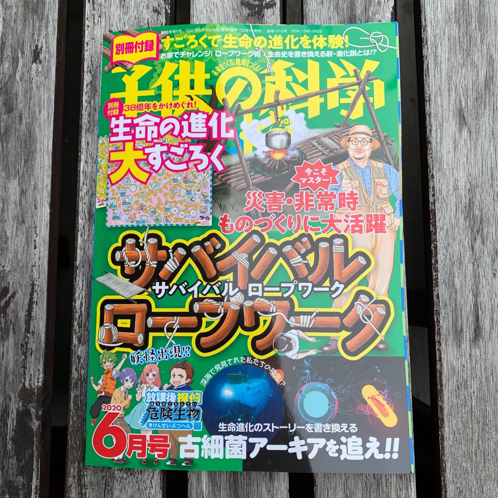 とげとげ 小１の壁のむこうに コノビーで連載中 V Twitter 子供の科学でイラストを描きました 付録に 生命の進化大すごろく がついていて Gwにやった わりと高度なすごろくで 私はスタートに戻されてばかりwすごろくのイラストは イケウチリリー